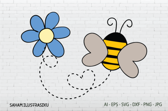 Bee Flowers Svg Review for Graphics and Freebies