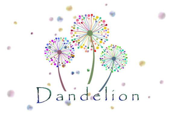 Dandelion Flowers Vector Illustrations for Modern Graphics