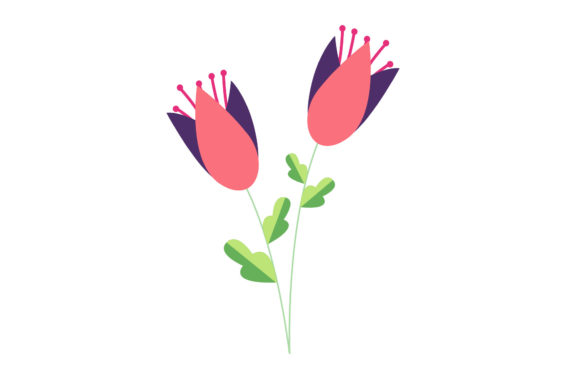 Flowers Botanical Colorful Art: A Graphic Design Asset Review
