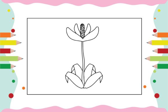 Flowers Coloring Pages for Kid 29: Graphics & Illustrations Review