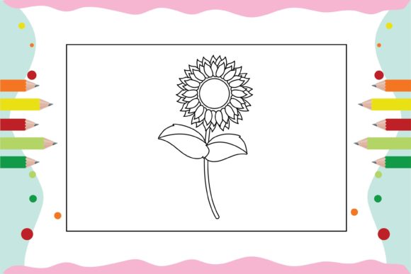 Flowers Coloring Pages for Kid 33: A Review of Graphics and Illustrations