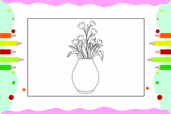 Flowers Coloring Pages for Kids 9: A Graphics Review