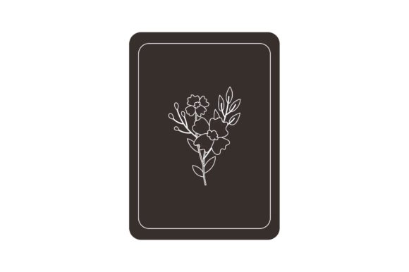 Grey Flowers Illustration Vector for Graphics & Illustrations