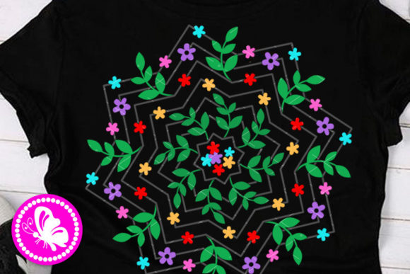 Mandala Flowers Garden Color Art Spring Graphics