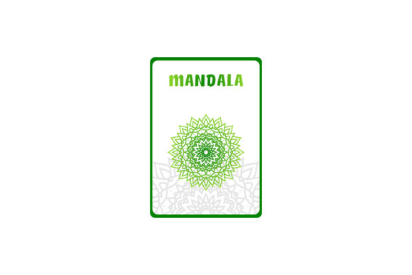 Mandala Yoga Flowers Card: Essential Graphics & Illustrations