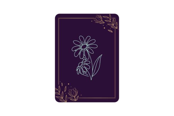 Purple Flowers Illustration Vector Graphics for Sellers